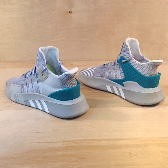 Adidas Equipment ADV Gray Basketball Sneakers - Picture 6 of 10